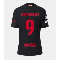 Camisa de Futebol Barcelona Robert Lewandowski #9 Equipamento Secundário 2024-25 Manga Curta